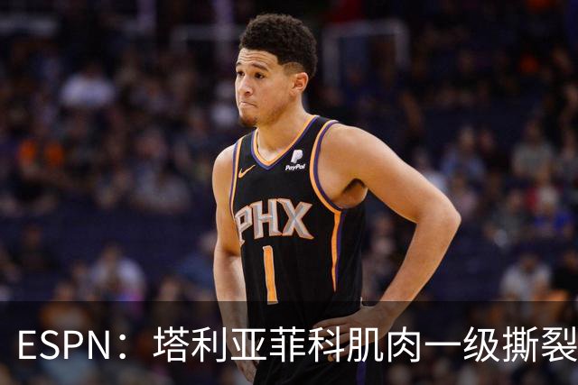 ESPN：塔利亚菲科肌肉一级撕裂，至少缺席世界杯前两场小组赛